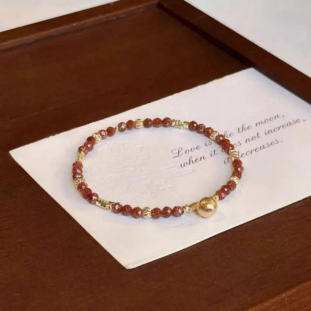 Lightweight Beaded Charm Bracelet by Trendsi