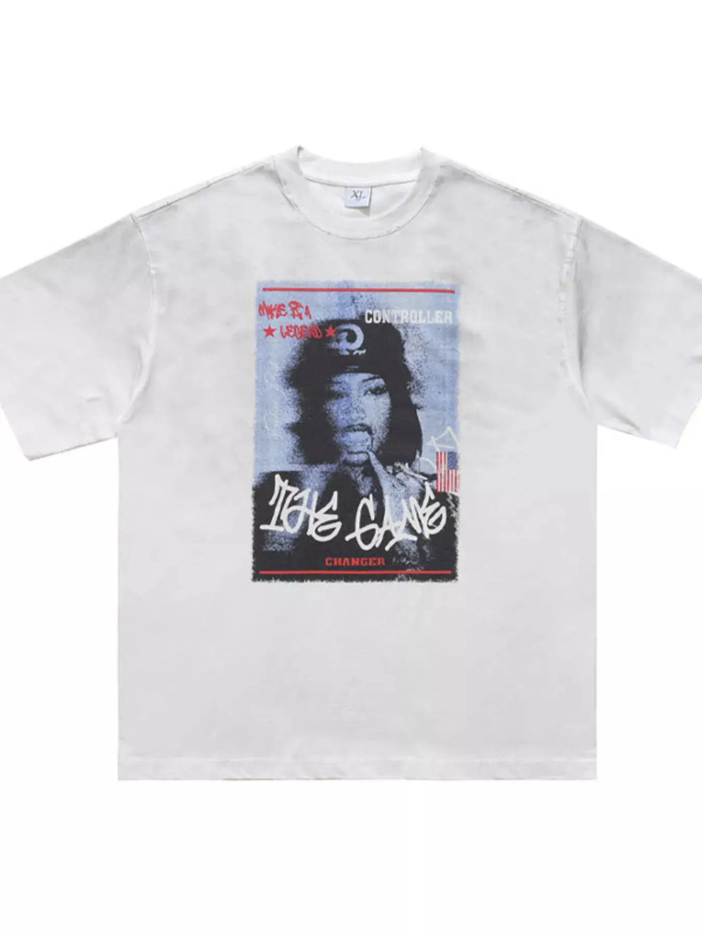Men's Graphic Round Neck T-Shirt by Trendsi
