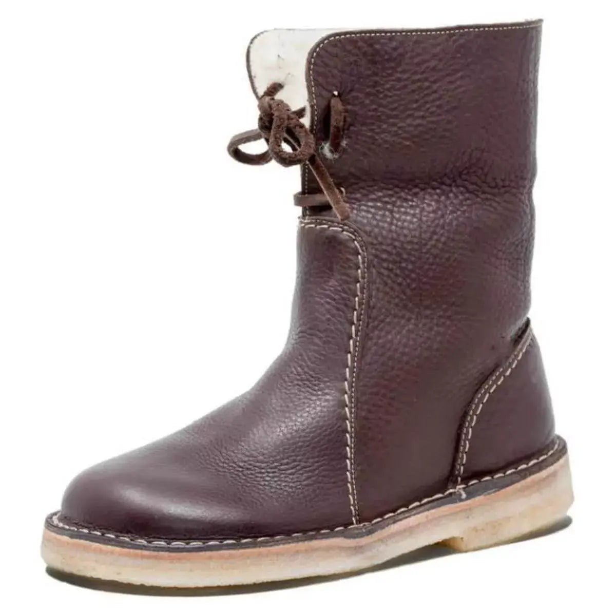 Round Toe Platform Boots by Trendsi