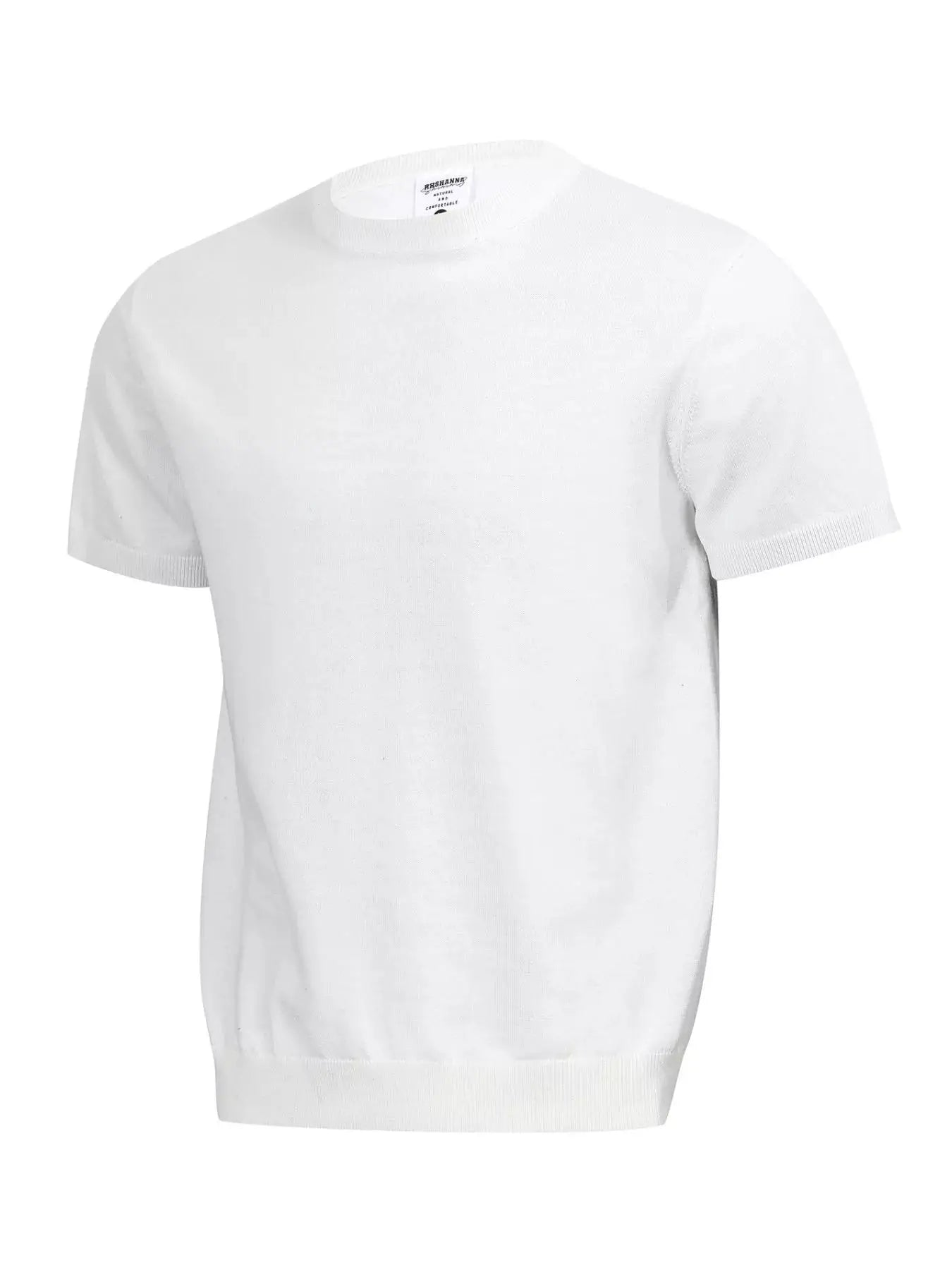 Men's Classic Short Sleeve Knit Top by Trendsi