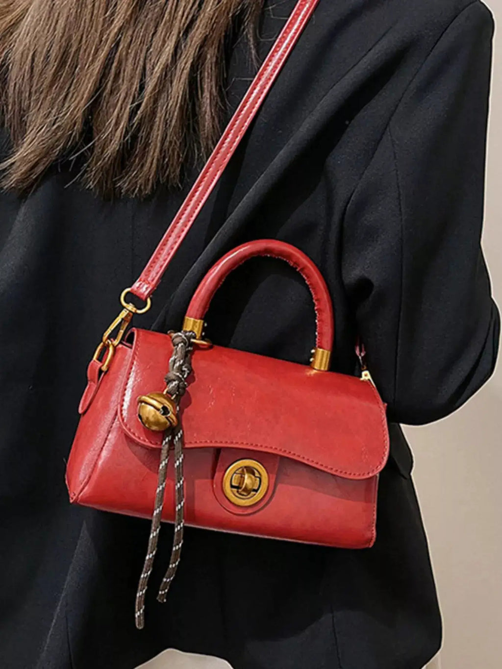 Top Handle Crossbody Bag by Trendsi