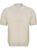 Men's Textured Knit Short Sleeve Top by Trendsi