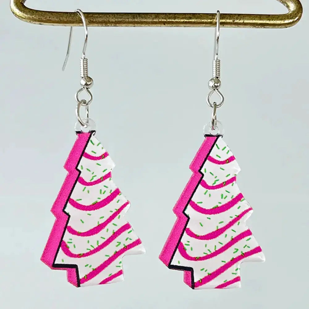 Geometric Shape Acrylic Dangle Earrings by Trendsi
