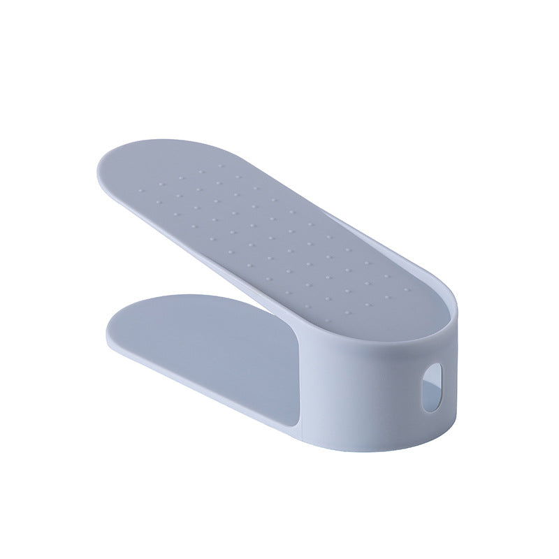 Simple Integrated Shoe Rack Creative Double-Layer Thickened Shoe Support Three-Dimensional Storage Shoe Rack Porch Shoe Organizer