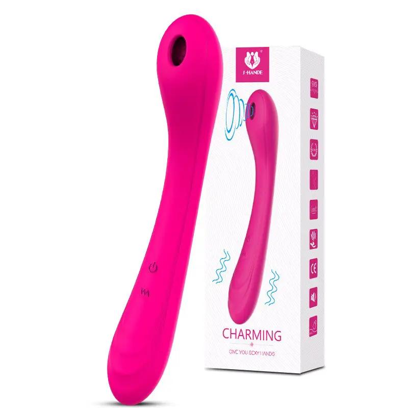S-HANDE Female Appliances Adult Supplies Female 9-Frequency G-Spot Sucking Vibrator Women's Masturbation Tool Sex Toys by eprolo