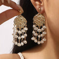 18K Gold-Plated Dangle Earrings by Trendsi