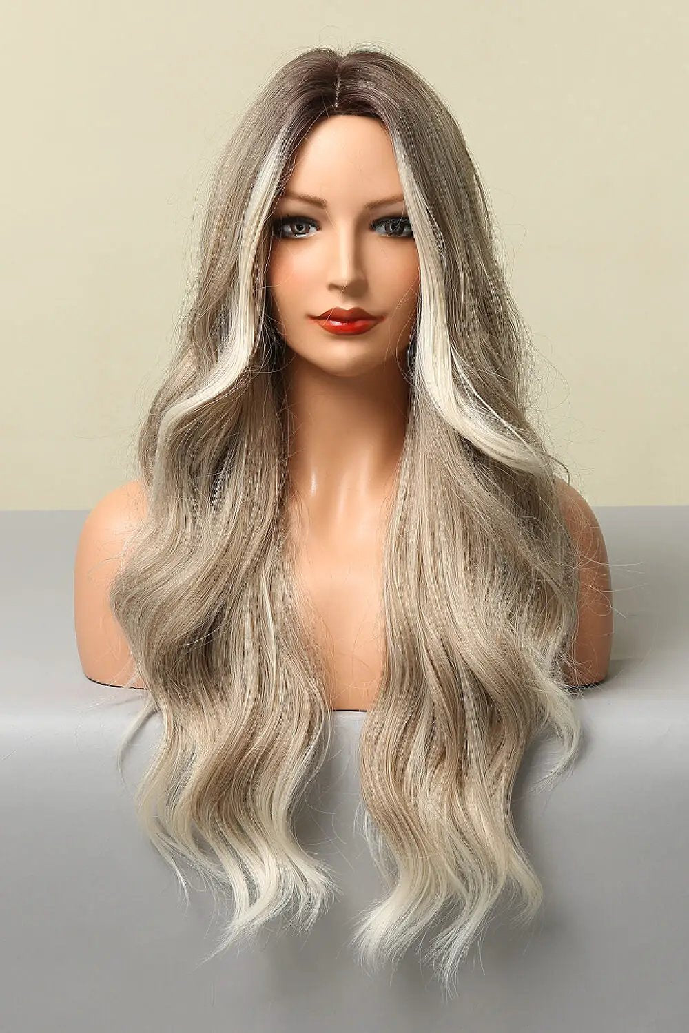 Full Machine Made Long Wave Wigs 26'' by Trendsi