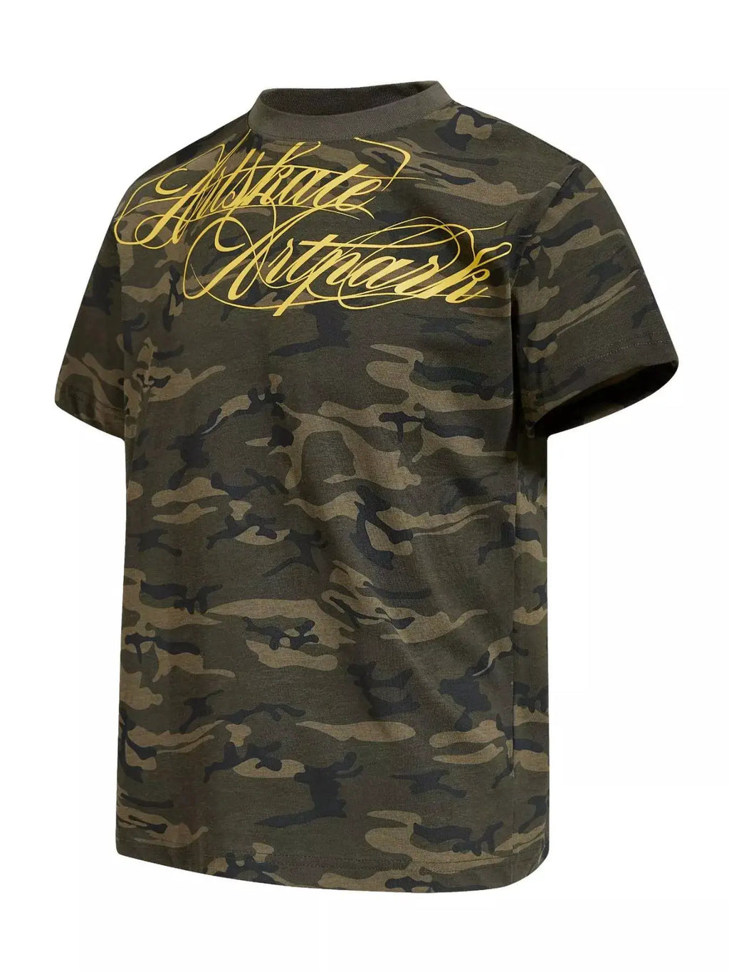 Men's Camouflage Print Short Sleeve T-Shirt by Trendsi