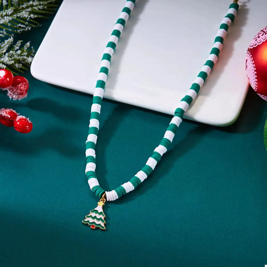 Christmas Pendant Necklace by Trendsi