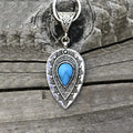 Geometric Alloy Pendant Necklace by Trendsi