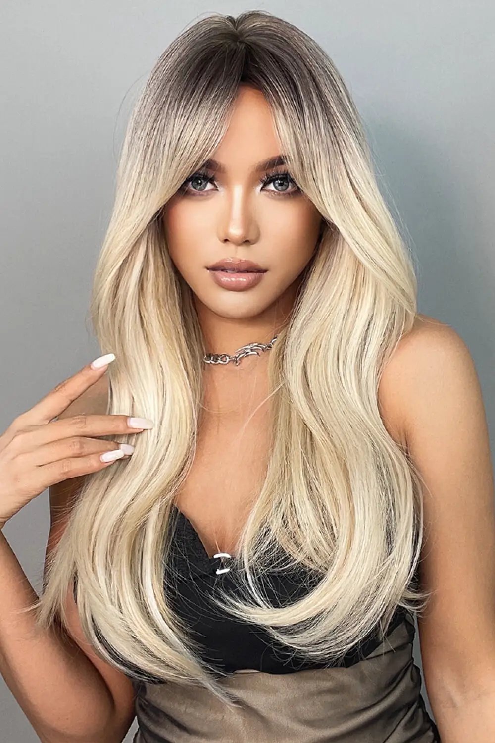 Full Machine Made Long Wigs 26'' by Trendsi