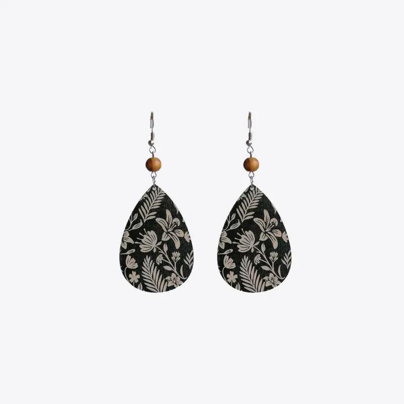 Teardrop Drop Earrings by Trendsi