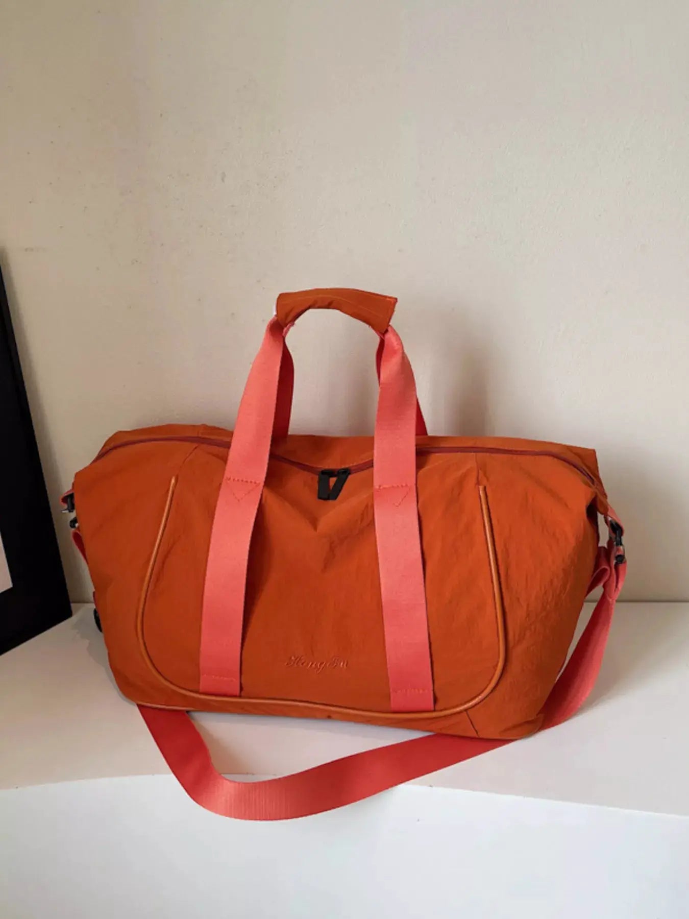 Lightweight Oxford Cloth Duffel Bag by Trendsi