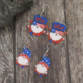 2 Pair Acrylic Gnome Earrings by Trendsi