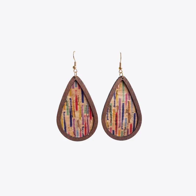 Teardrop Drop Earrings by Trendsi