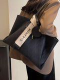 Large Capacity Tote Bag with Coin Purse by Trendsi