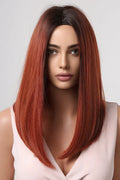13*2" Full-Machine Wigs Synthetic Mid-Length Straight 27" by Trendsi