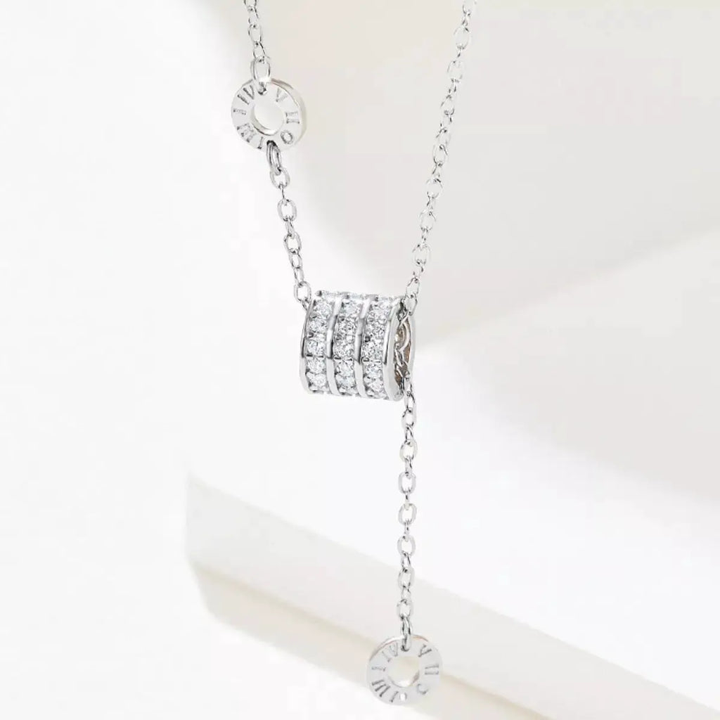 925 Sterling Silver Chain Necklace by Trendsi