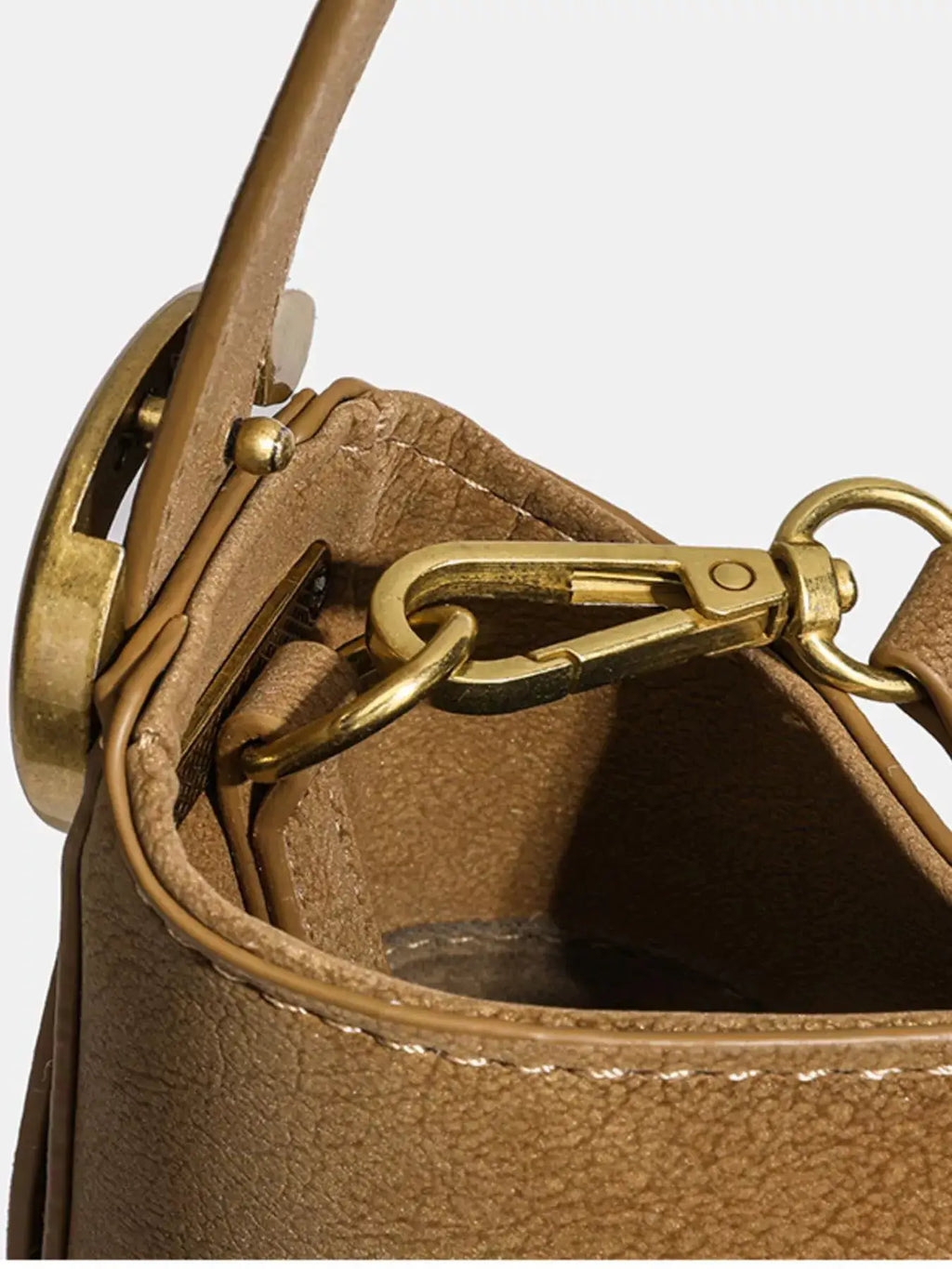 Casual Faux Leather Shoulder Bag by Trendsi