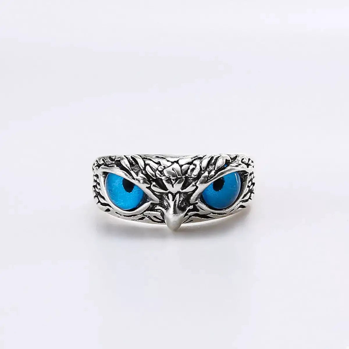 Alloy Owl Eyes Ring by Trendsi