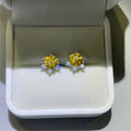 2 Carat Moissanite 925 Sterling Silver Stud Earrings by Trendsi