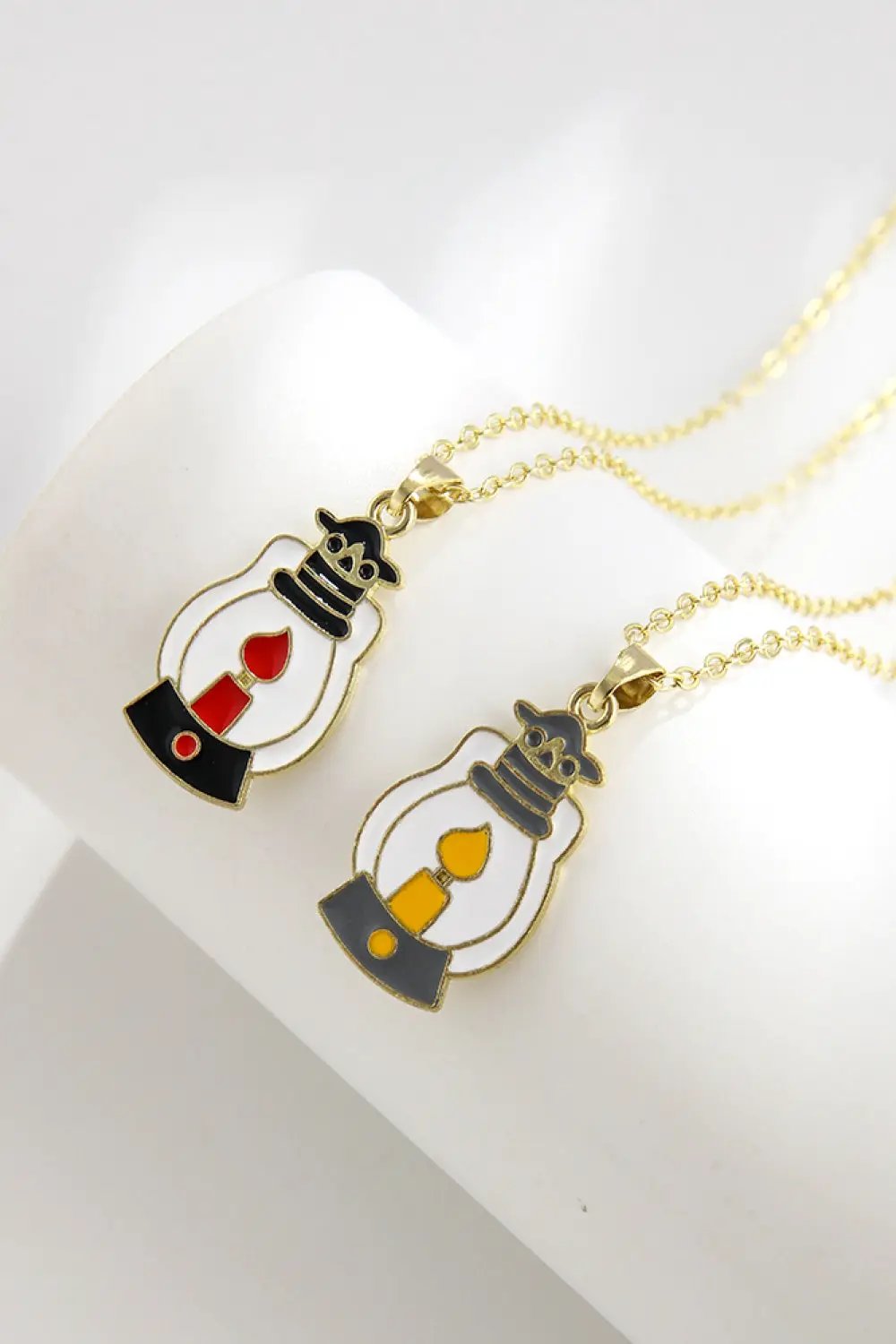 Two-Piece Halloween Theme Necklace Set by Trendsi