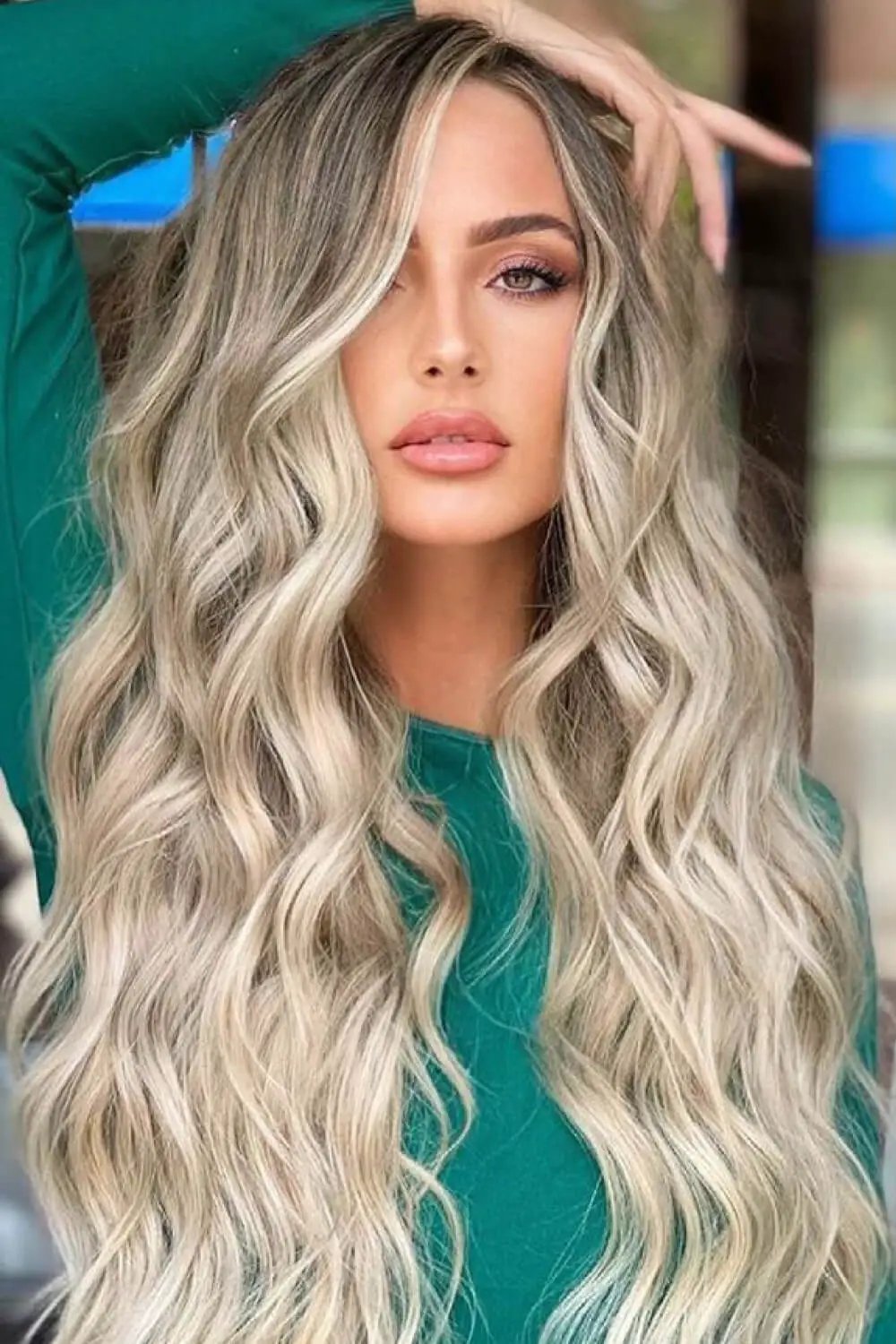 Full Machine Made Long Wave Wigs 26'' by Trendsi