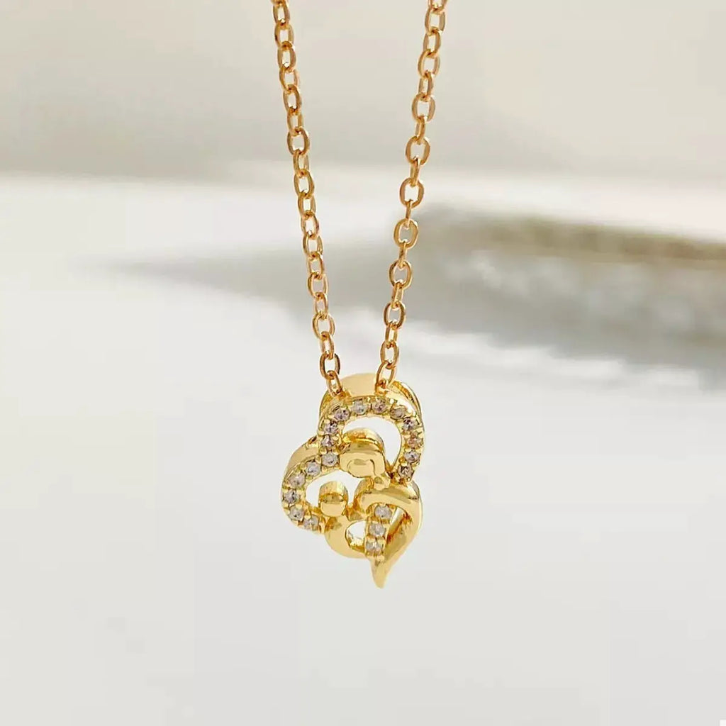 18K Gold-Plated Pendant Necklace by Trendsi
