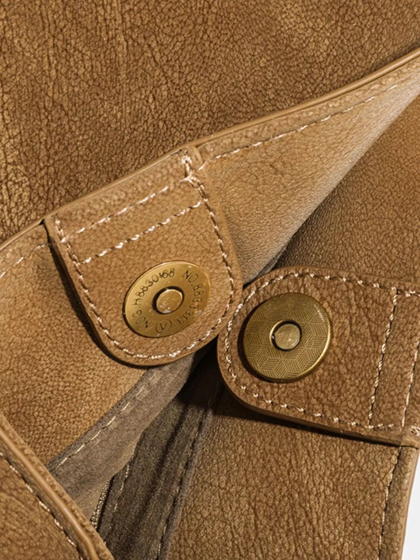 Casual Faux Leather Shoulder Bag by Trendsi