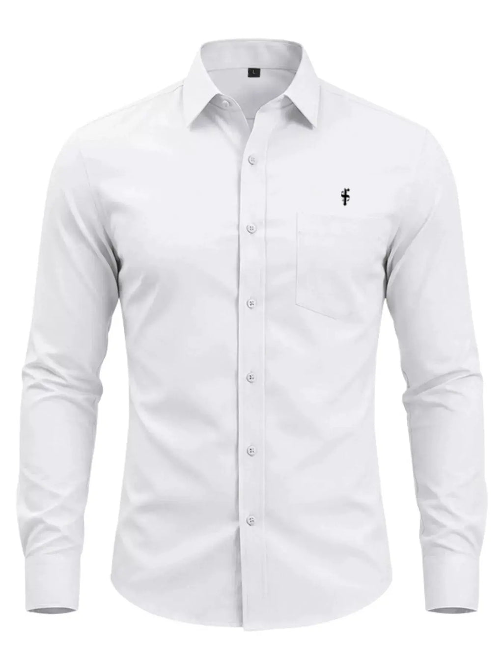 Men's Full Size Slim Fit Button Up Shirt Plus Size by Trendsi