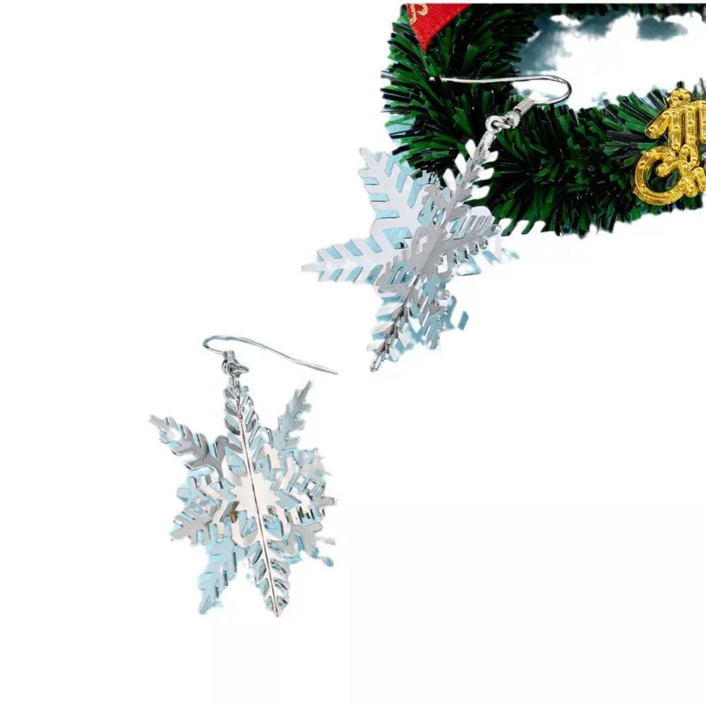 Christmas Tree Dangle Earrings by Trendsi