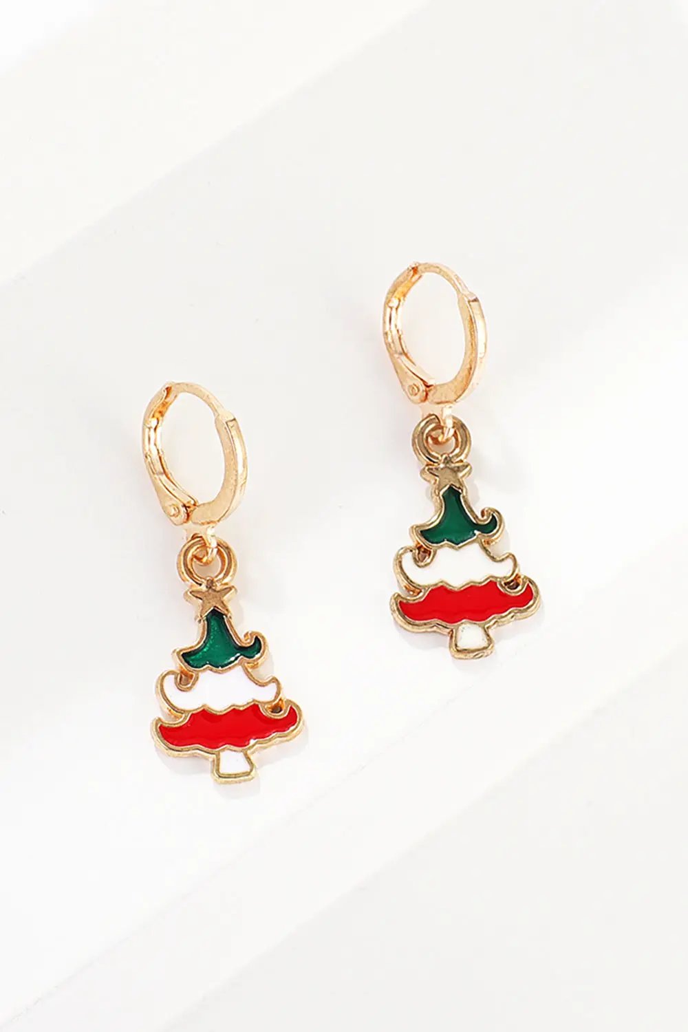 Christmas Theme Alloy Earrings by Trendsi