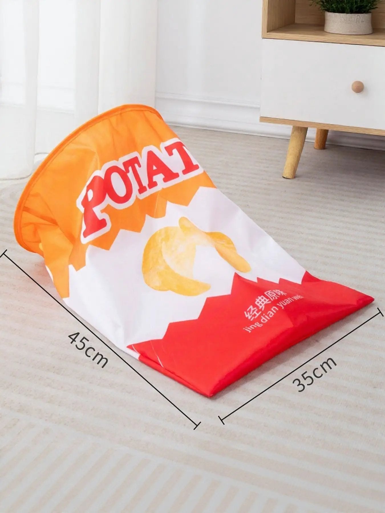 Collapsible Printed Cat Tunnel Toy by Trendsi