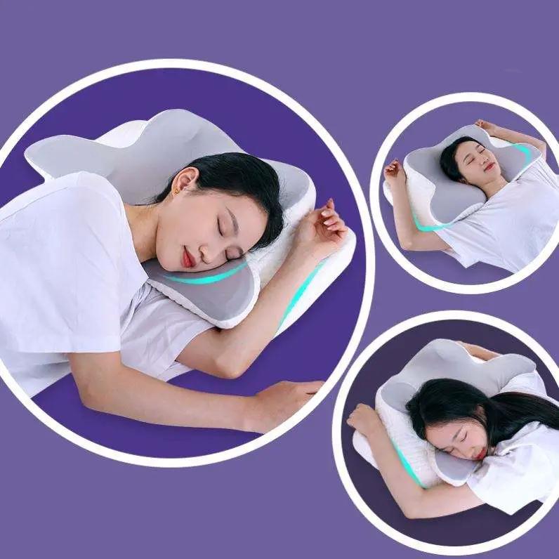 Ergonomic Cervical Pillow For Sleeping Orthopedic Support Pillows Odorless Contour Neck Pain Memory Foam Pillow by eprolo