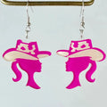 Geometric Shape Acrylic Dangle Earrings by Trendsi