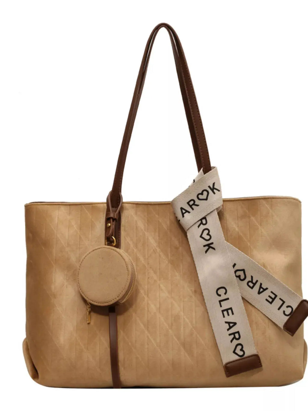 Large Capacity Tote Bag with Coin Purse by Trendsi