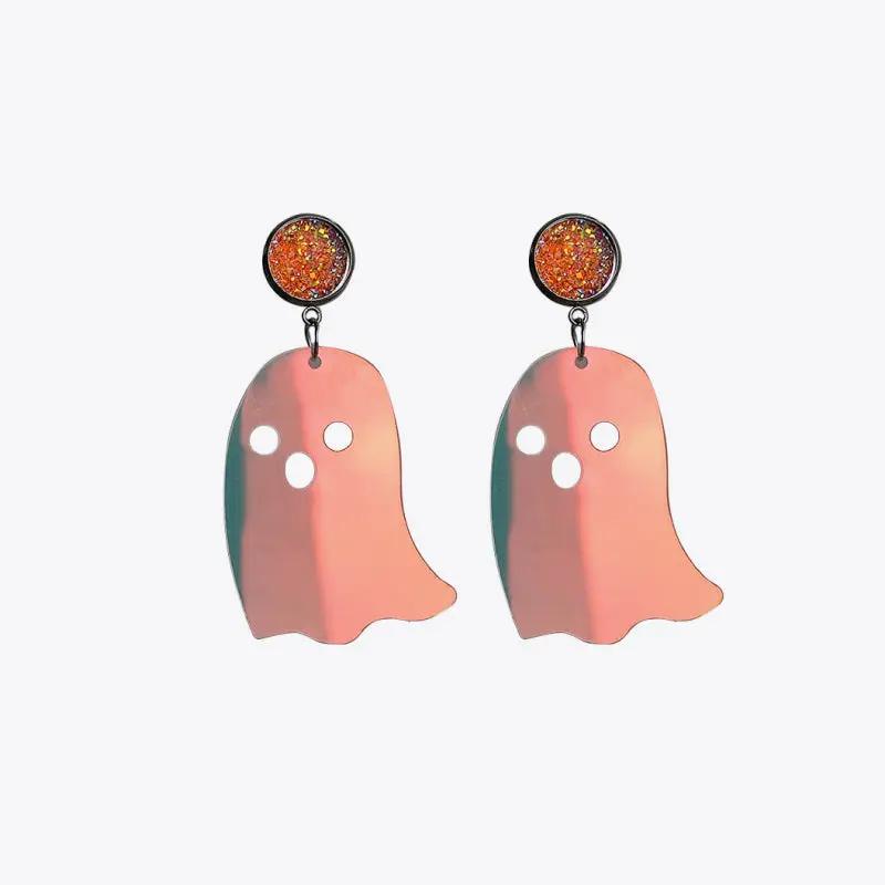 Ghost Shape Acrylic Dangle Earrings by Trendsi
