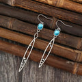 Alloy Rhinestone Asymmetric Earrings by Trendsi