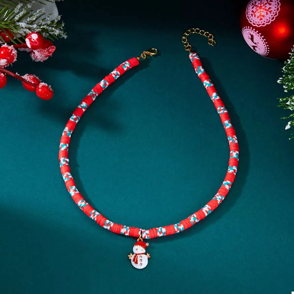Christmas Pendant Necklace by Trendsi