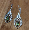 Alloy Rhinestone Cutout Earrings by Trendsi