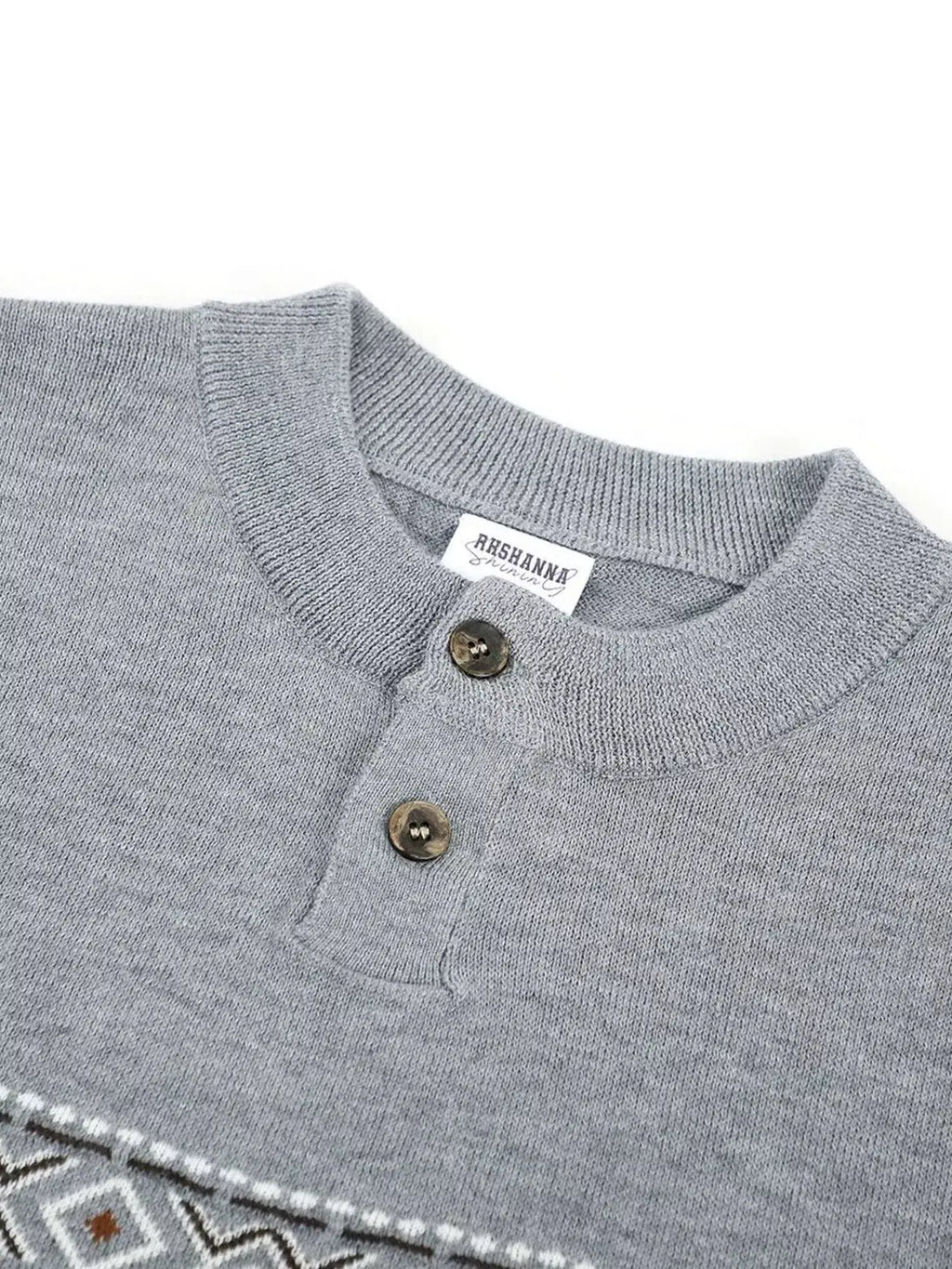 Men's Short Sleeve Knit Top by Trendsi