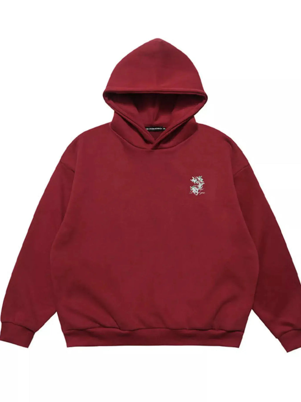 Men's Graphic Back Long Sleeve Hoodie by Trendsi