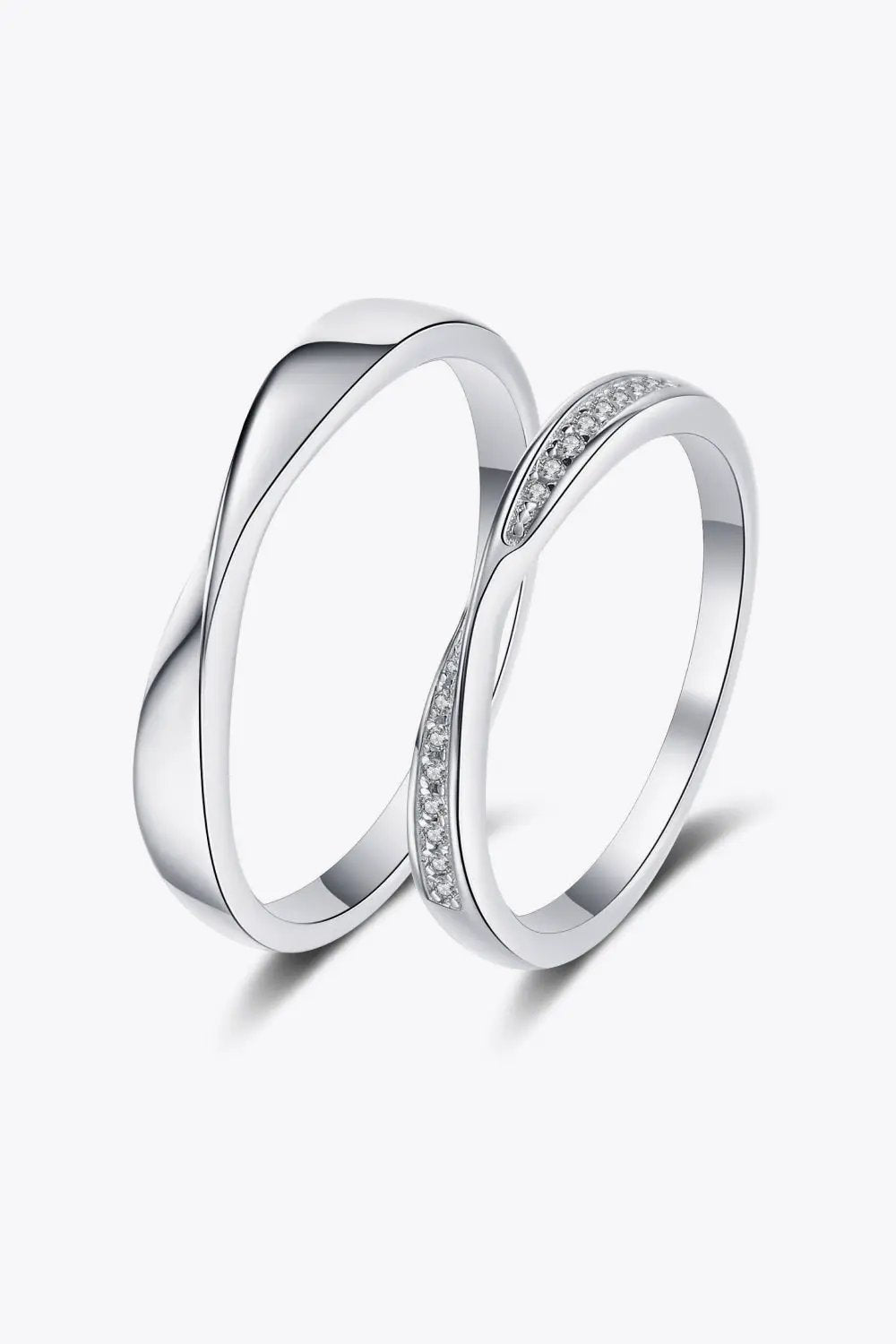 Minimalist 925 Sterling Silver Ring by Trendsi