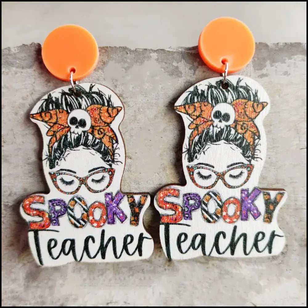 Halloween Drop Earrings by Trendsi