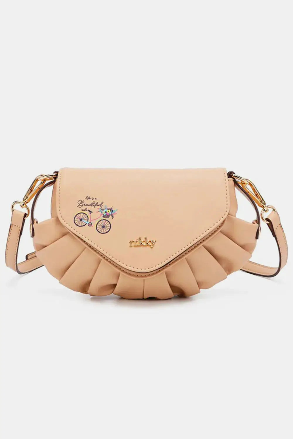 Nicole Lee USA Graphic Crossbody Bag by Trendsi