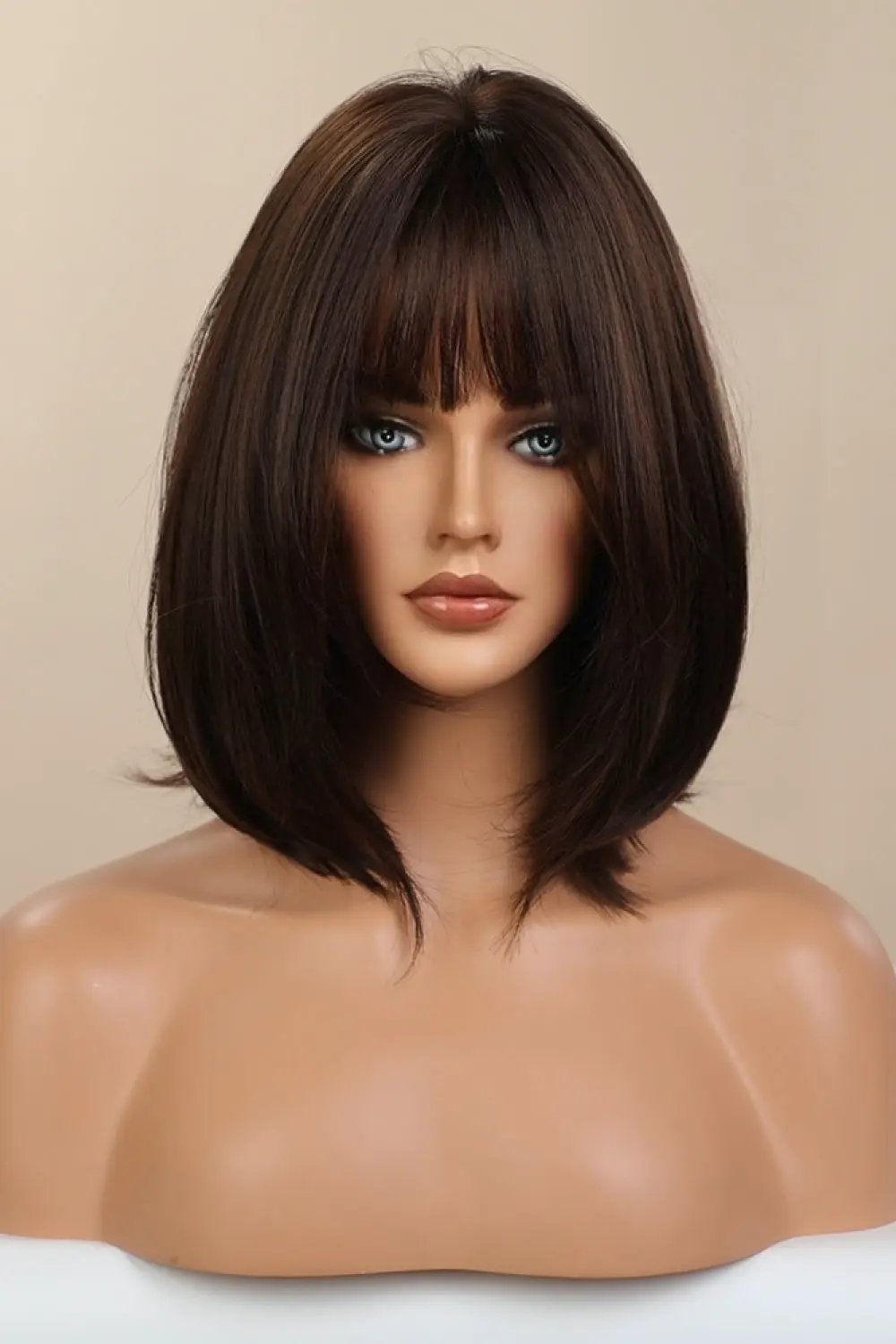 Full-Machine Bobo Synthetic Wigs 9'' by Trendsi