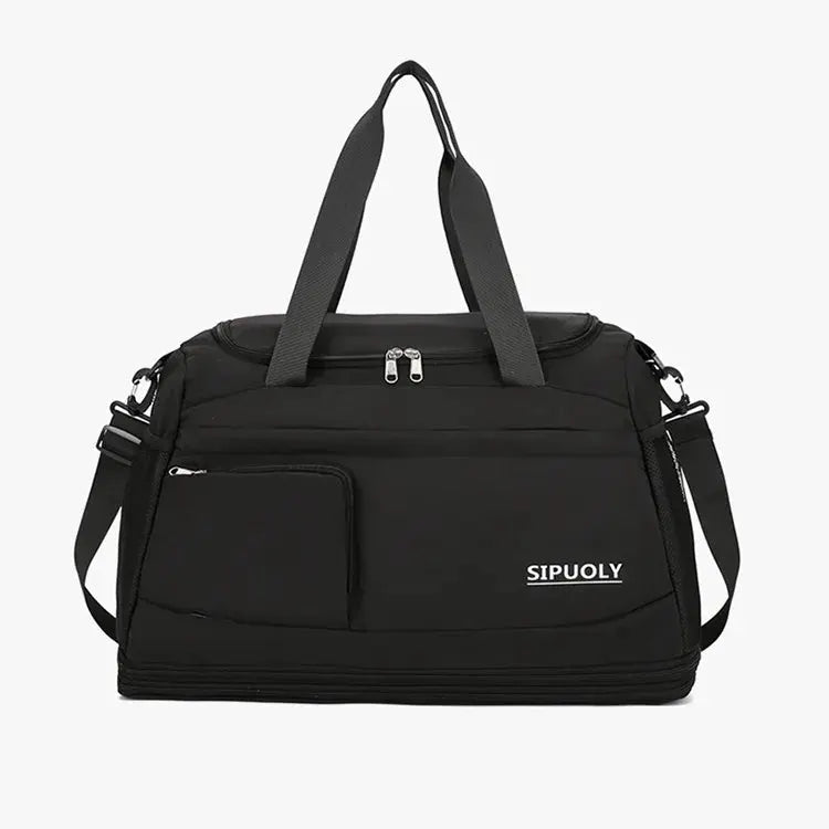 Color Block Oxford Cloth Travel Bag by Trendsi