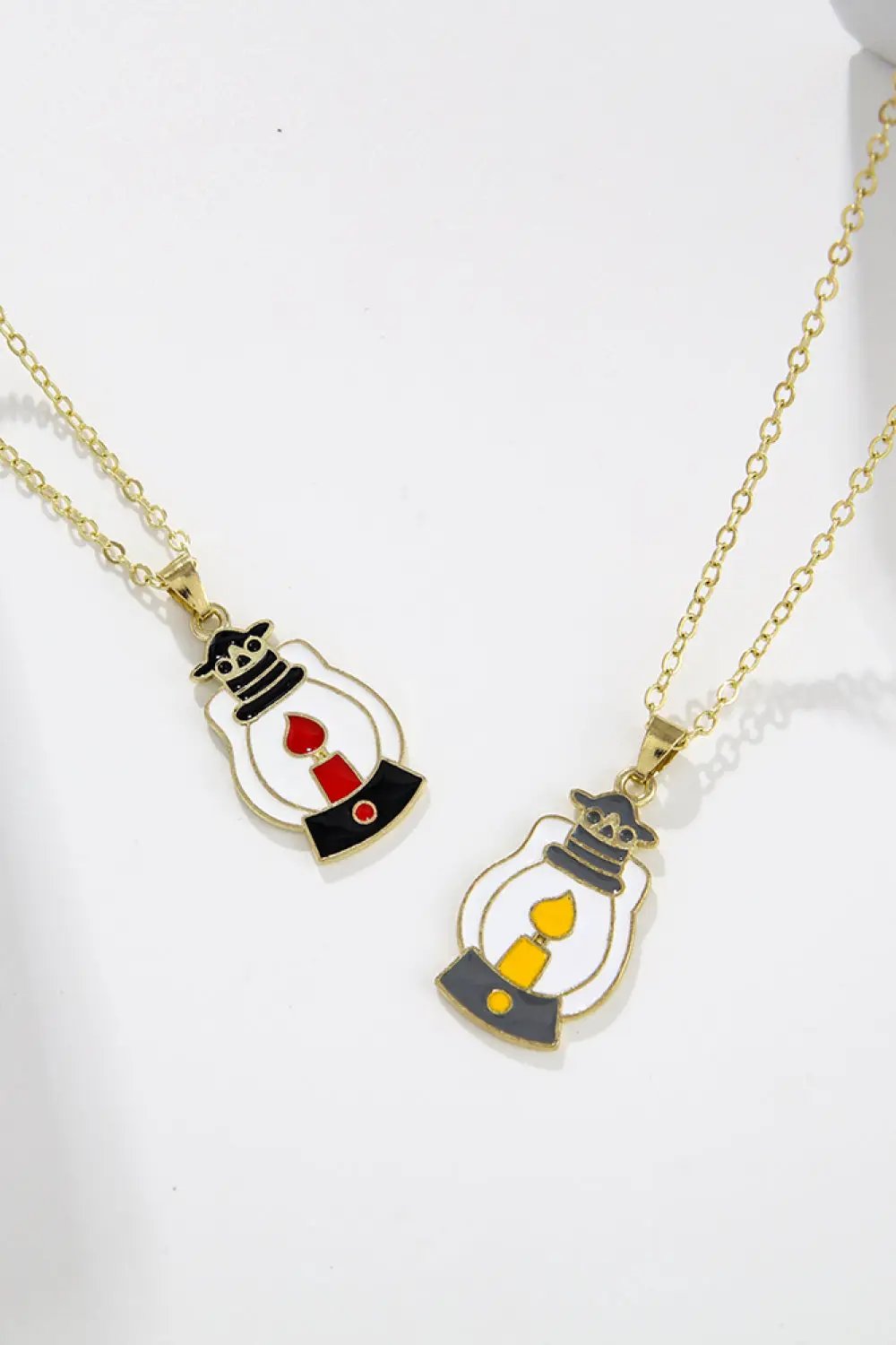 Two-Piece Halloween Theme Necklace Set by Trendsi