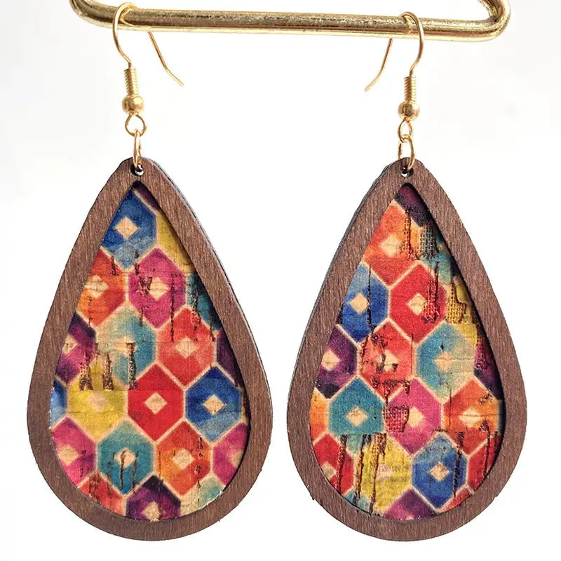Teardrop Drop Earrings by Trendsi