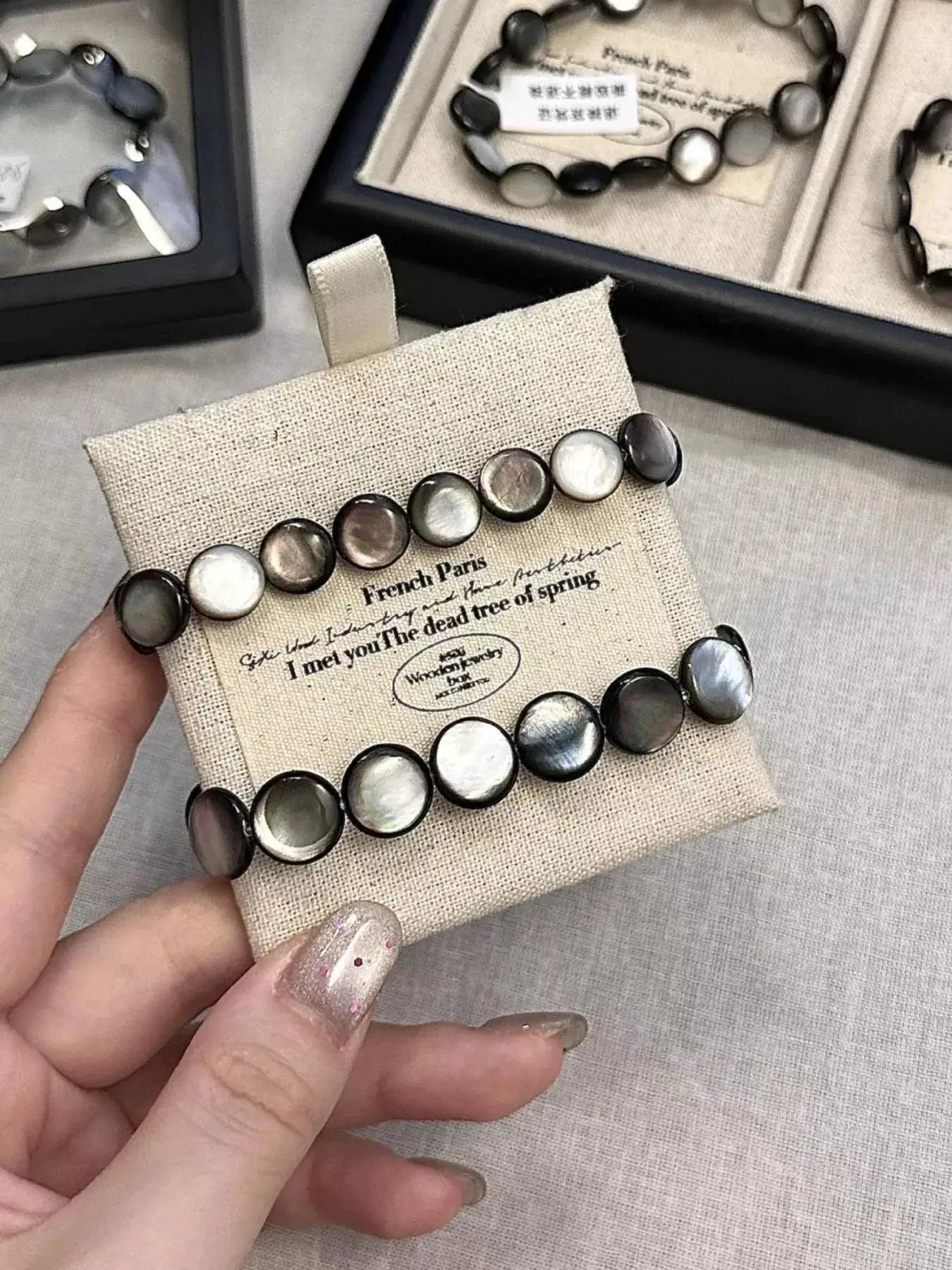 Shell Elastic Bracelet by Trendsi